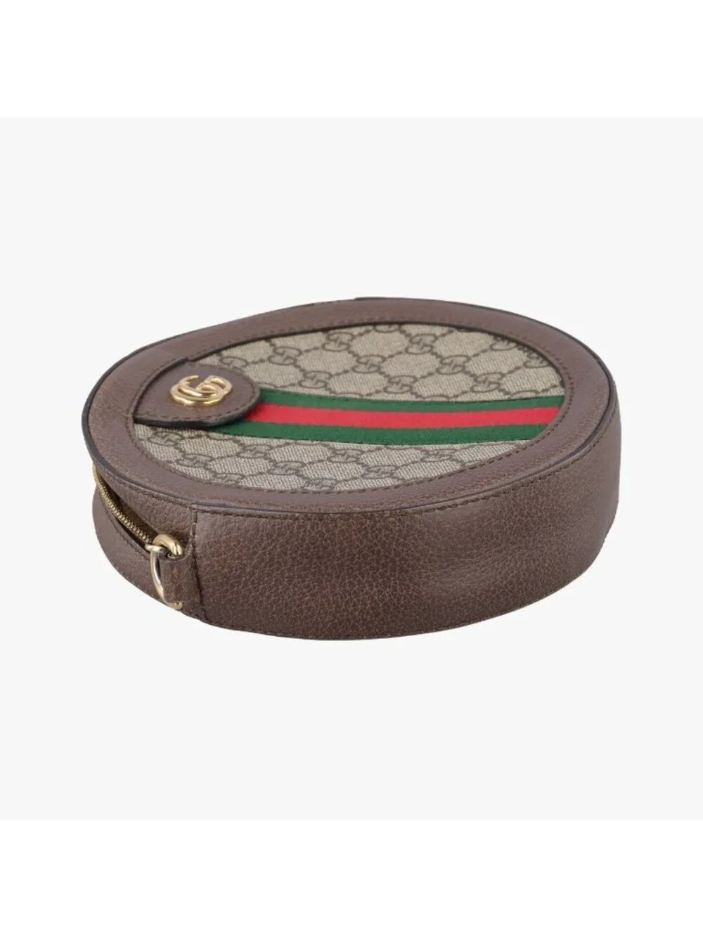 Gucci Ophidia Brown Beige Multi Canvas Leather Shoulder